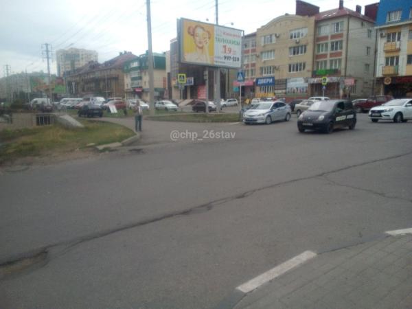 В Ставрополе в аварии пострадала школьница